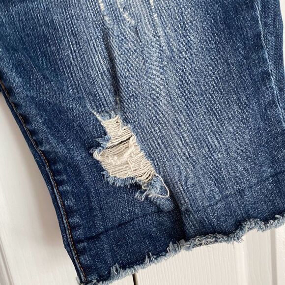 Kut from the Kloth Catherine Boyfriend Shorts Size 0‎ Raw Hem - Picture 2 of 6